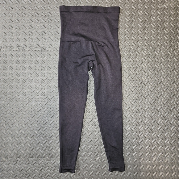 Spanx Look At Me Now Black Leggings High Rise Medium - Picture 3 of 8